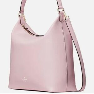 Kate Spade Elegant Pink Leather Shoulder Bag